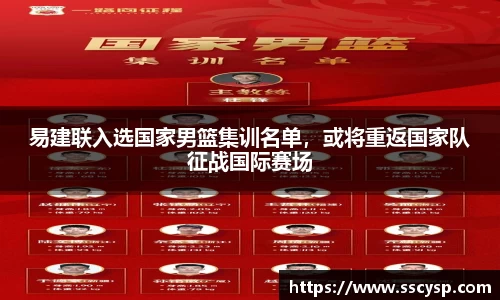 易建联入选国家男篮集训名单，或将重返国家队征战国际赛场